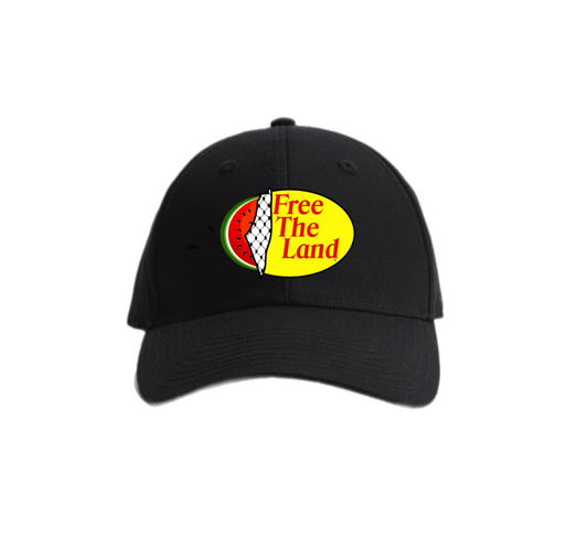 "Free The Land" Palestine adjustable cap